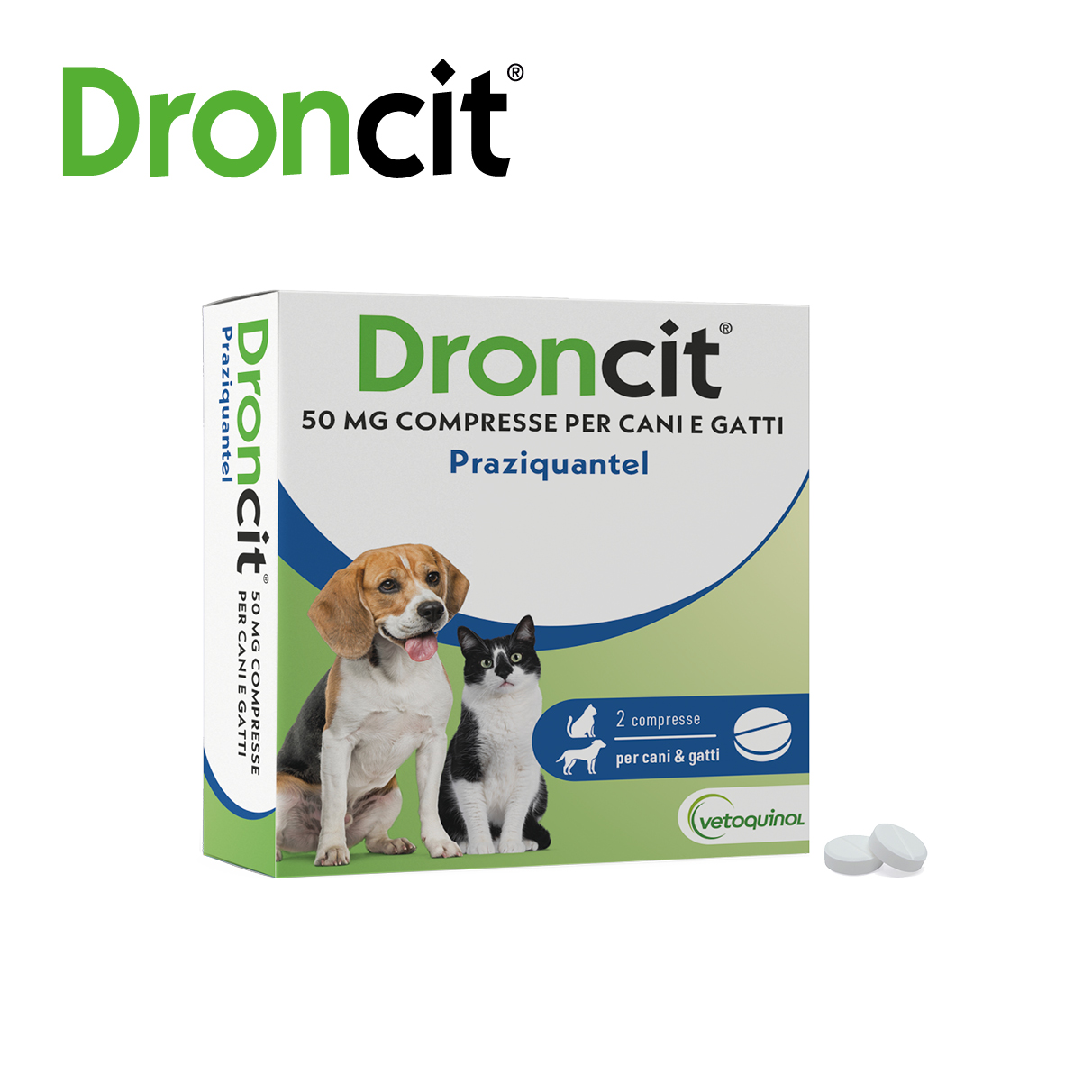 droncit compresse per cani e gatti